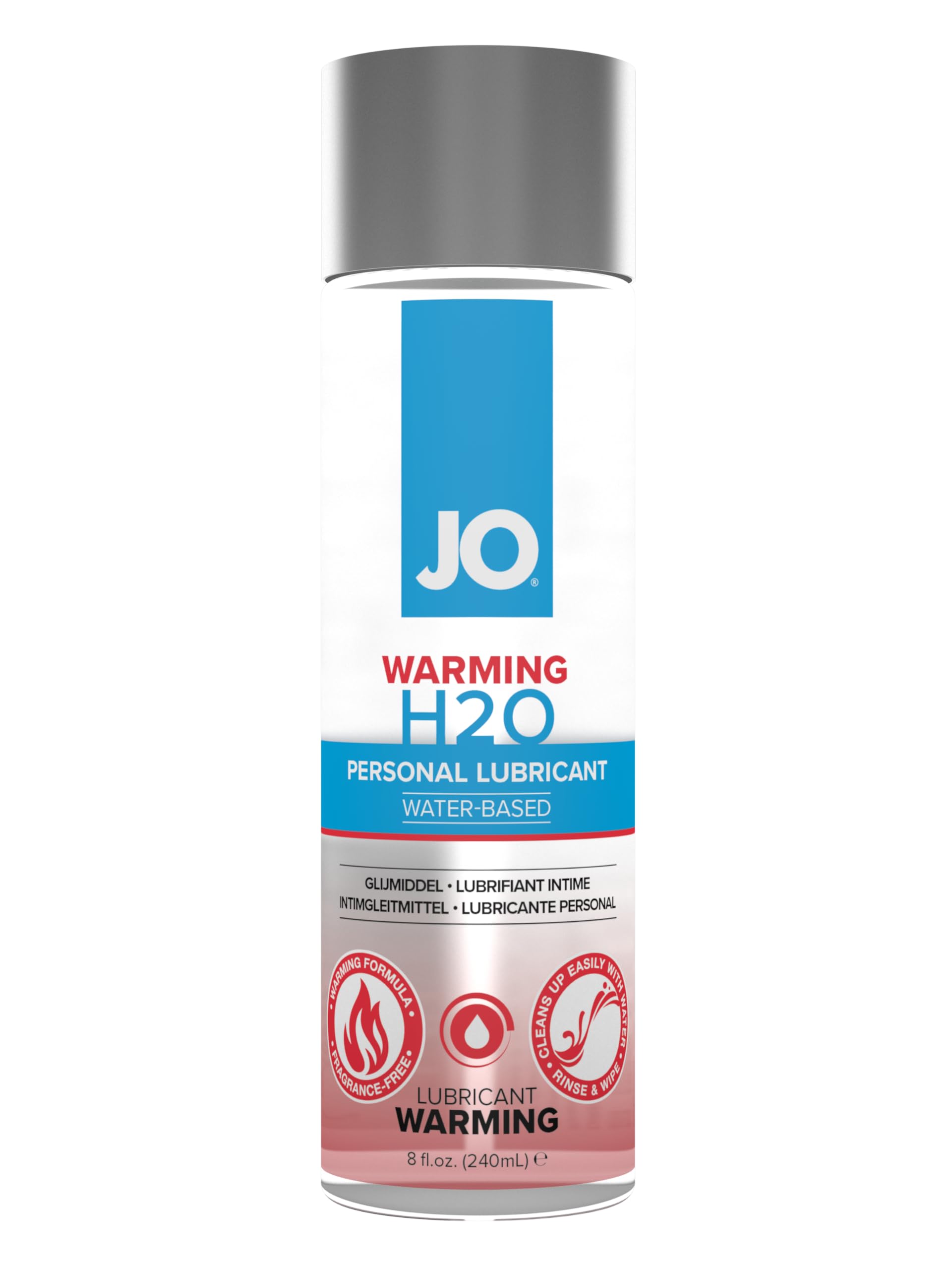 JO H2O Lubricant - Warming (8 oz)