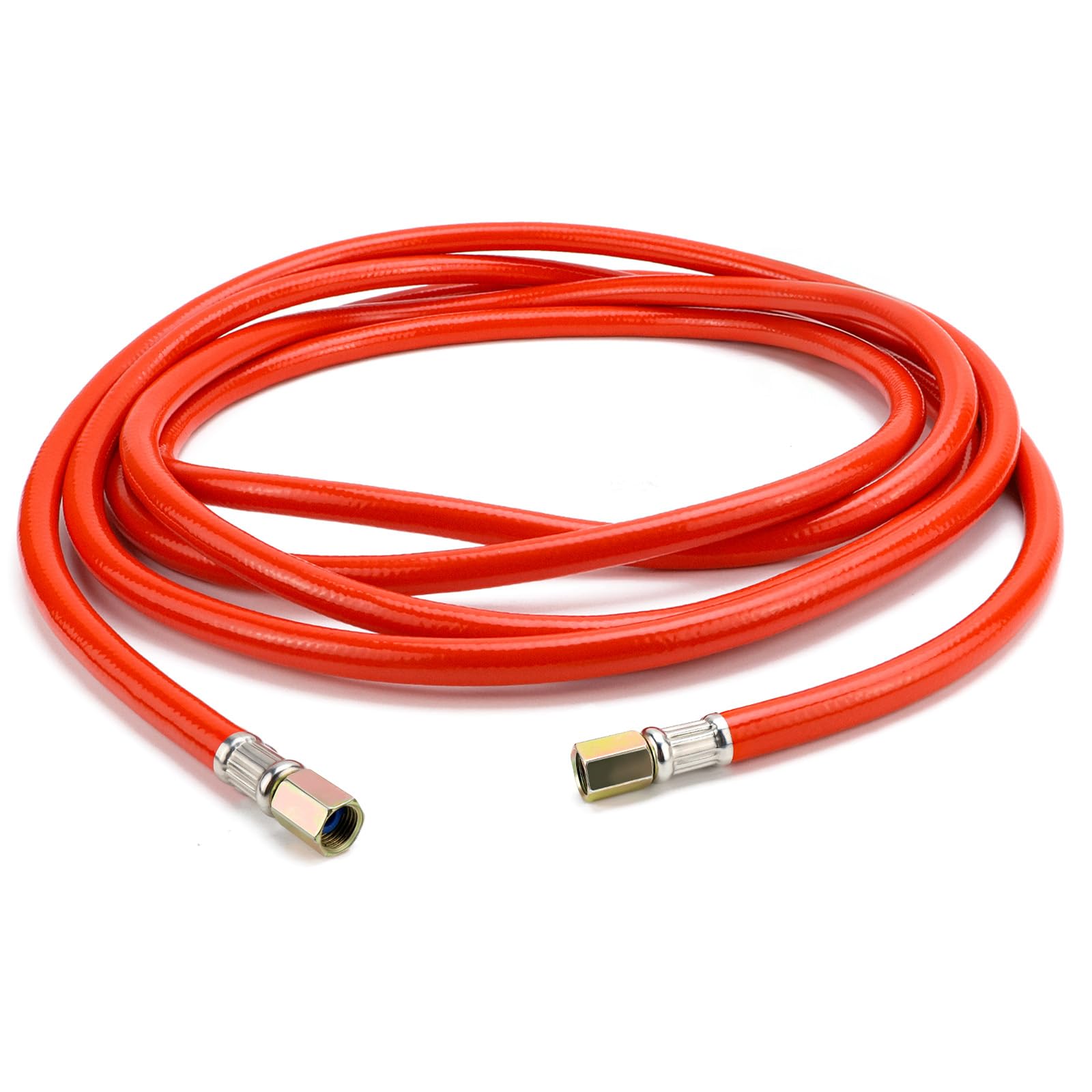 Raxfekro Manguera de gas de 5 m para propano y butano, rosca izquierda G1/4'' x G1/4'', resistente al invierno hasta -30°C