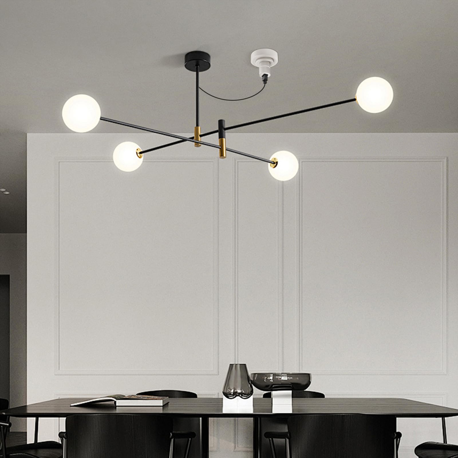 Alipis Lampenfassungs-Adapter Set - 3-tlg. Konverter Für E26/E27 Birnen