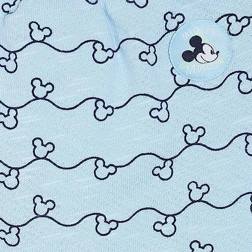 Image of miniklub Kids Blue Printed Track Pants