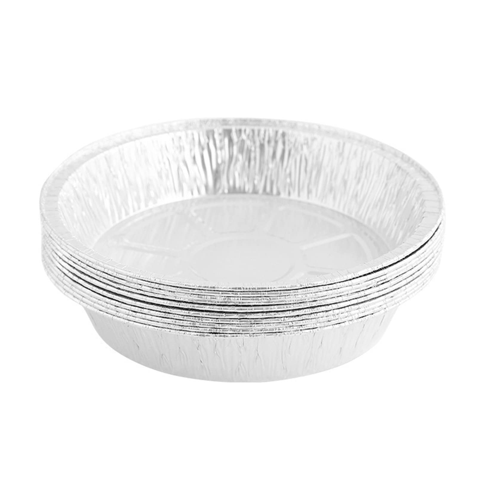 BYYLECL Disposable Aluminum Foil Liners, Airfryer Tinfoil Tray Barbecue Bowl Food Grade Cookware For Baking Roasting Frying Pan For Home Use 11.5cm