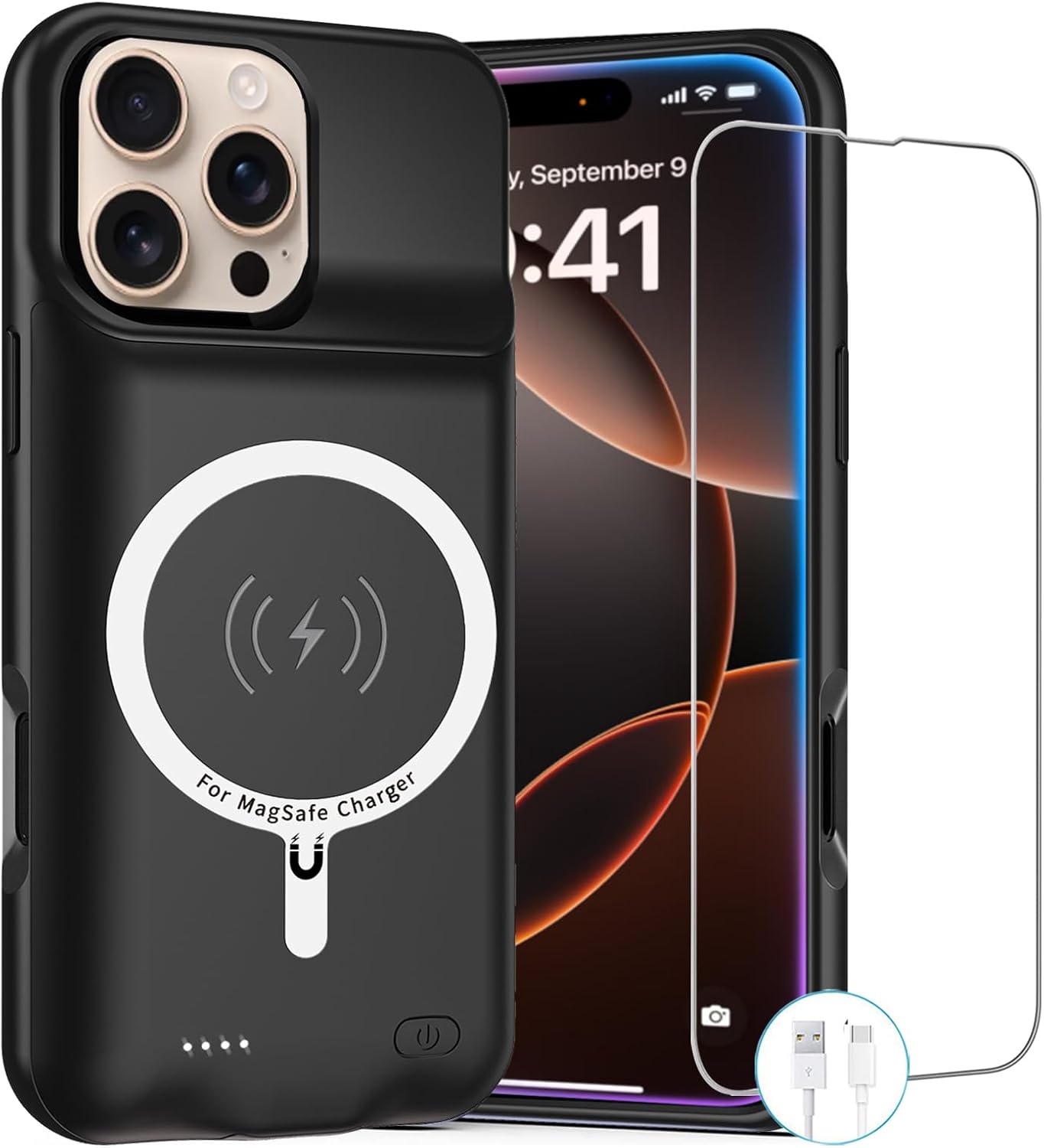 Battery Case Iphone Wireless Phone Charger Iphone Se Aircharge MFi