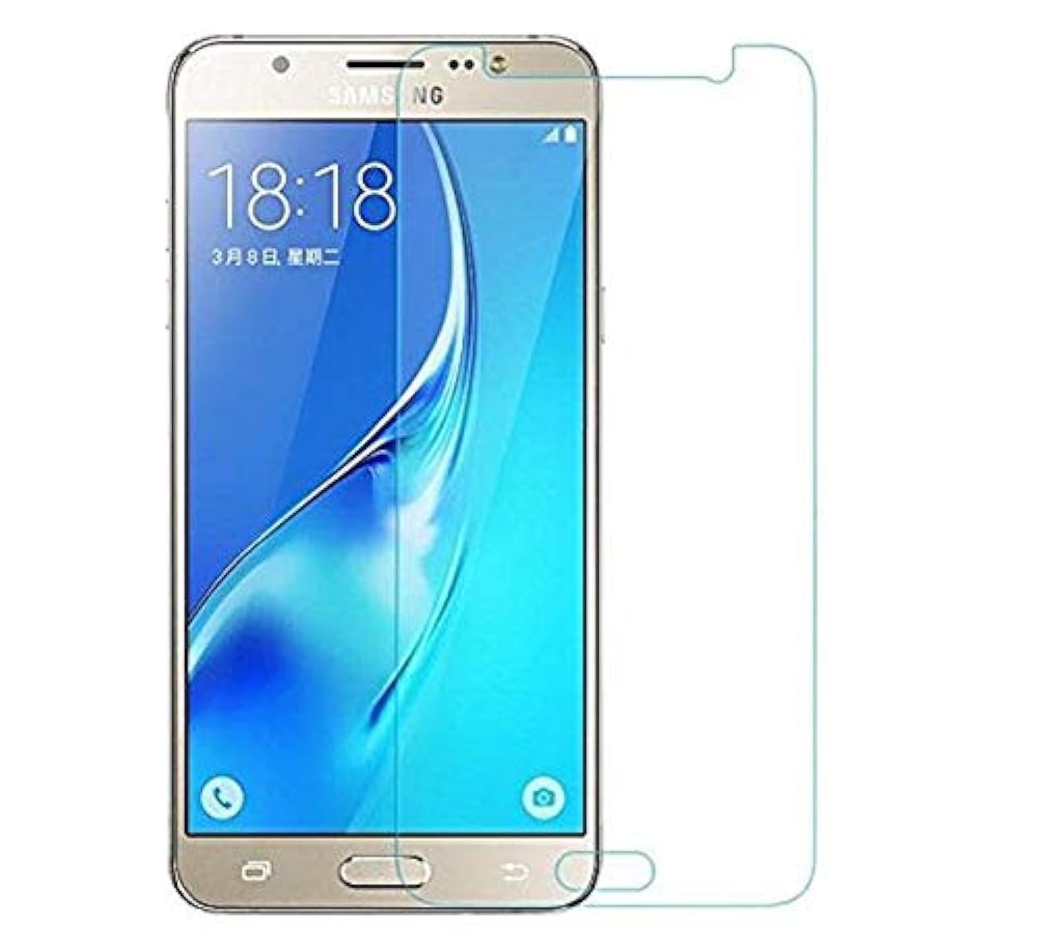 Muzz Samsung Galaxy J5 (2016) J520 Tempered Glass Screen Protector