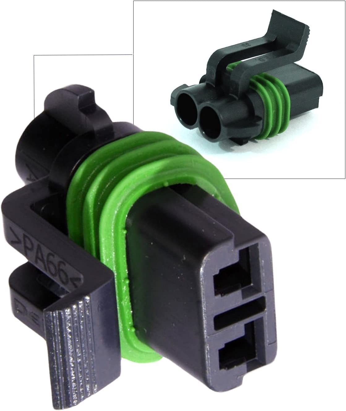 Metri-Pack 280 Series Zestaw 3 złączy 2-drożnych z uszczelnieniem 10-12 AWG
