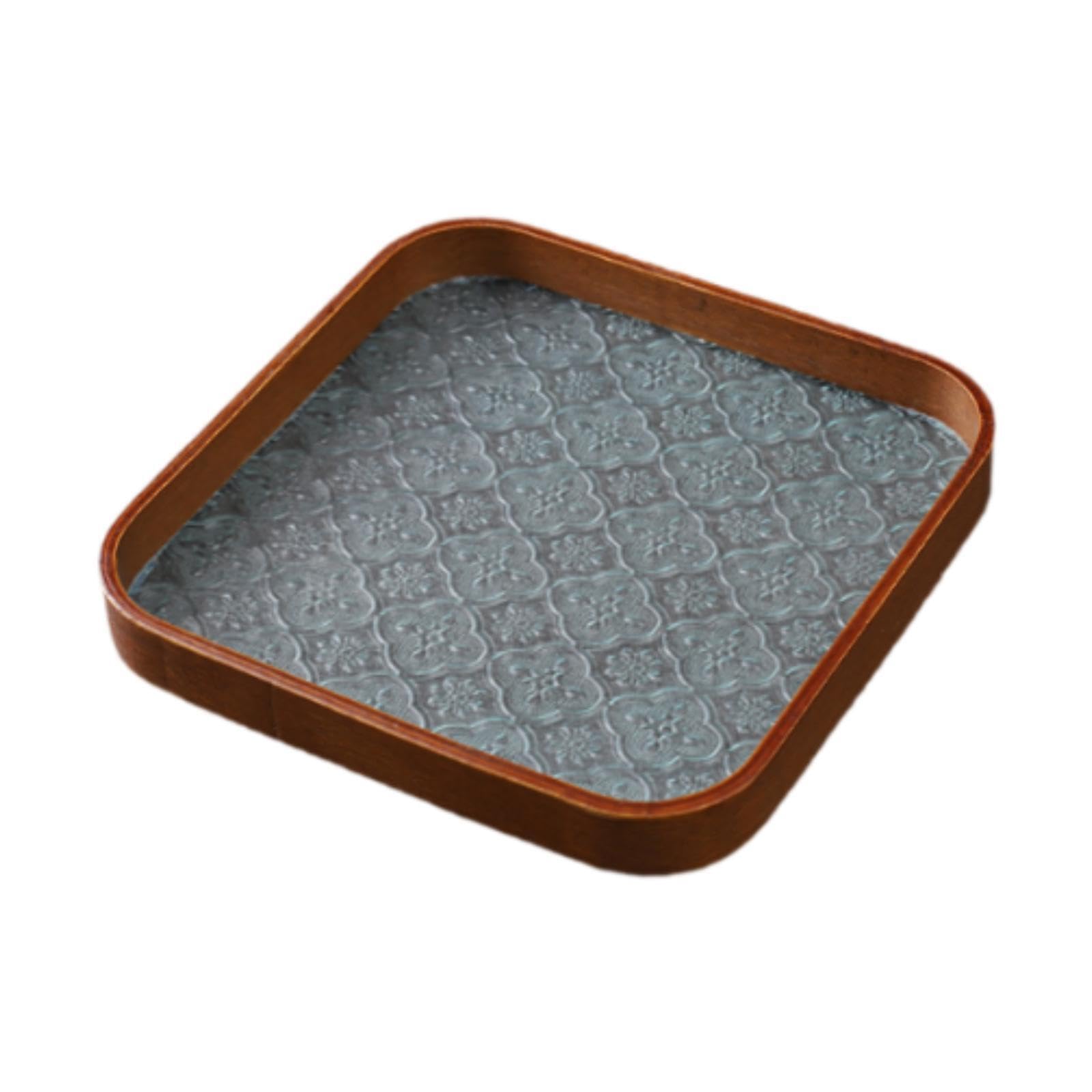 AMSLSIU Sophisticated Serving Tray Platter Snack Trays Specialty Plates Buffet Plates Jewelry Storage Trays Ample Storage Space Serving Tray Platter Fruit, Square