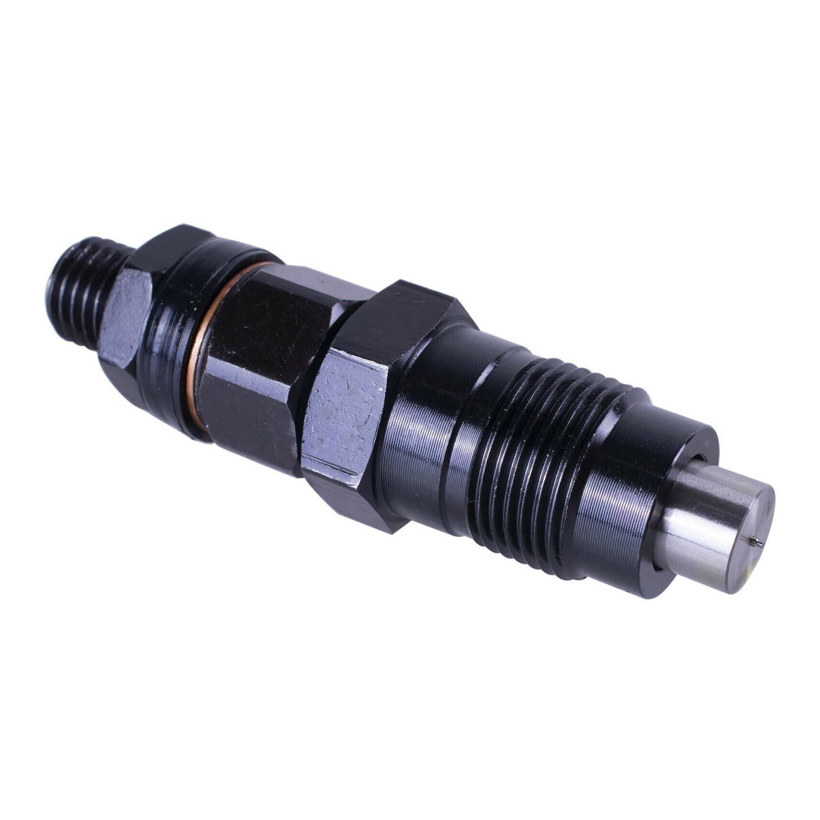 Kit de 4 inyectores de combustible diésel TD27 con anillo de 20 mm, 16600-43G23, 1660043G23, compatible con Nissan Navara TD27 D21 de 2,7 l, válvula de 140 bar.
