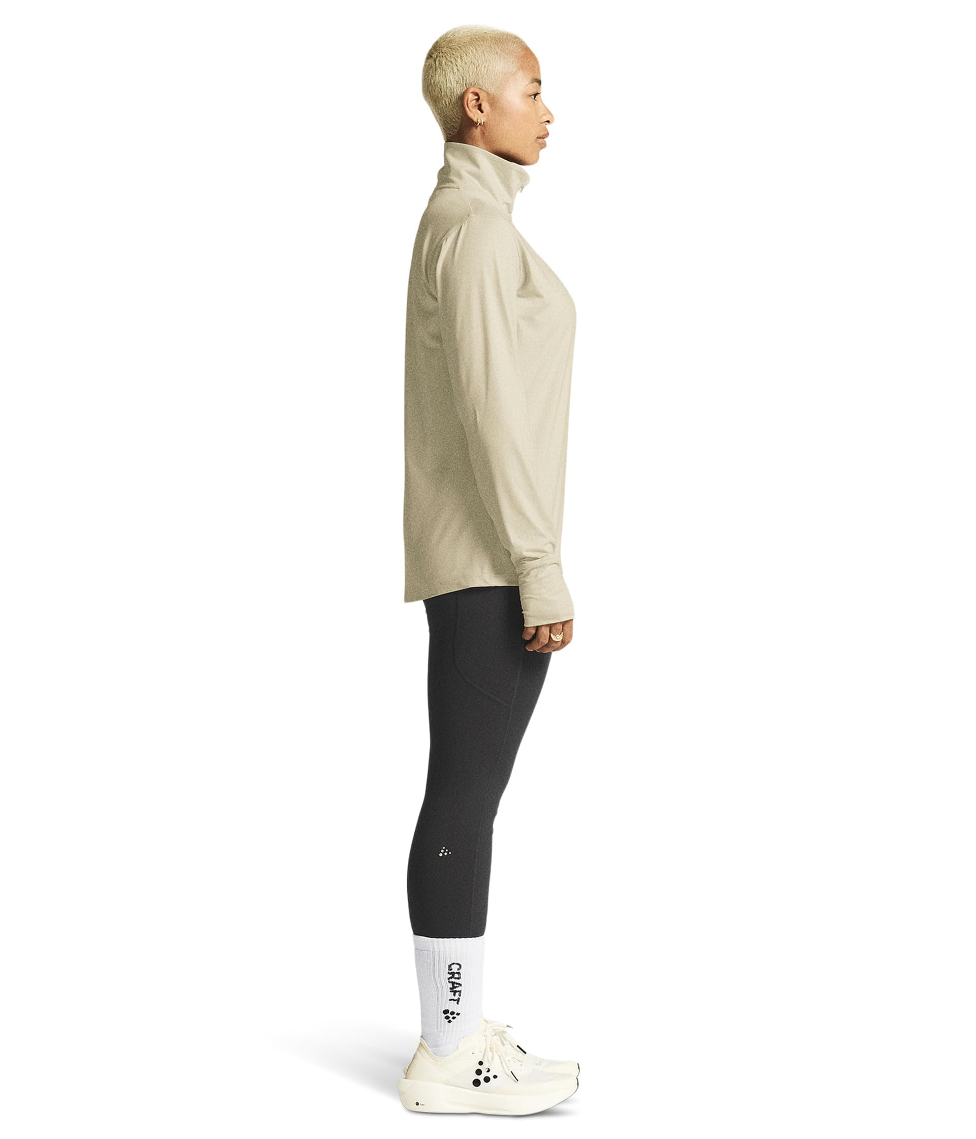 Craft Flow HalfZip Longsleeve Kobiety Flow Halfzip Longsleeve