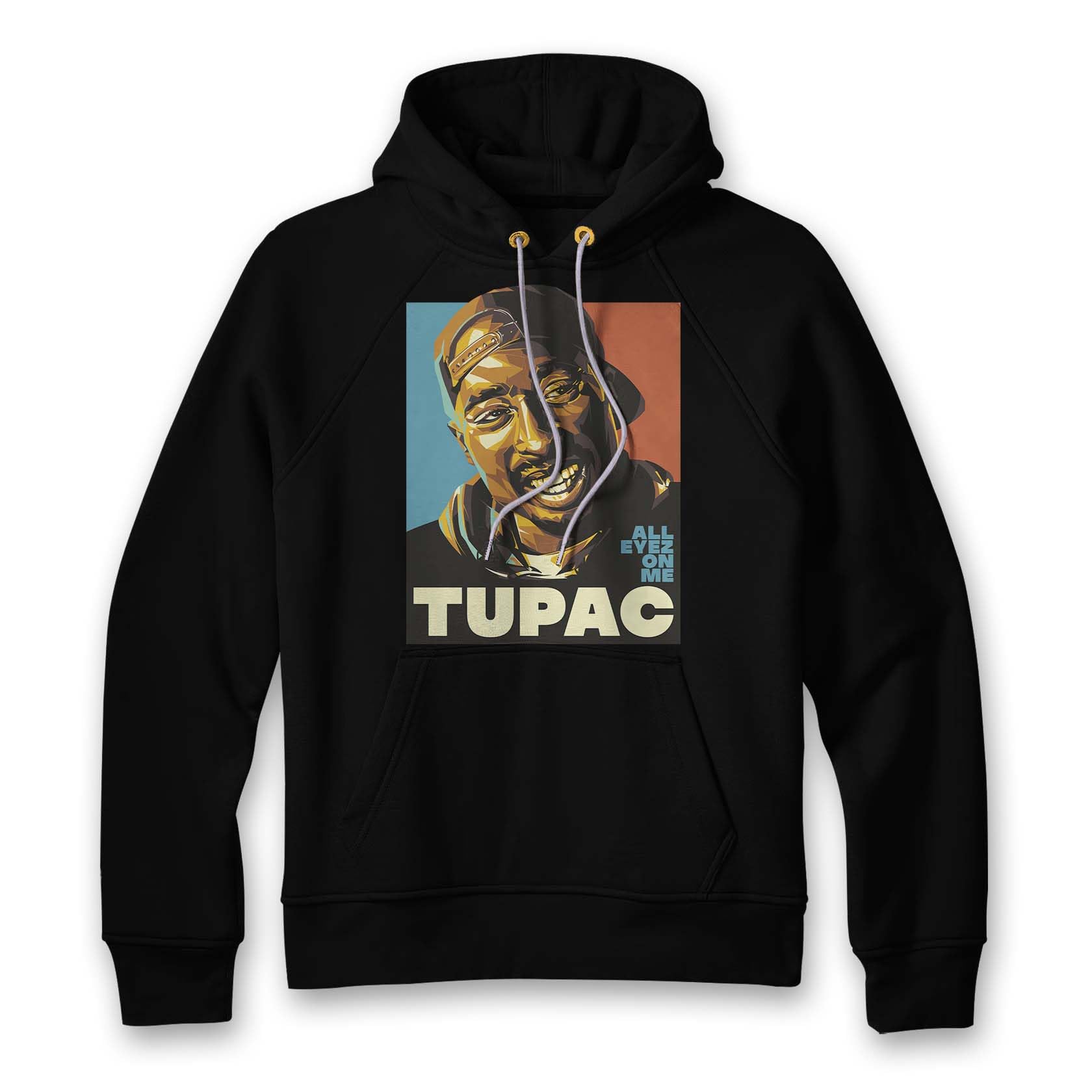 Wildstallion Unisex Black Timeless Tribute: Classic Tupac Hoodie – Celebrate The Legacy Of A Hip-Hop Icon Hoodie For Men And Women Hoodie (Uk, Alpha, L, Regular, Regular, )
