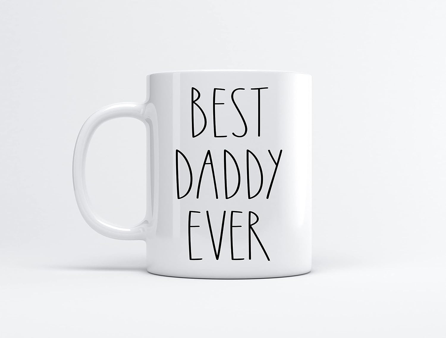 Best Daddy Ever Gift - Family 11oz Coffee Mug - Perfect for Christmas, Birthday, Father's Day, Mother's Day