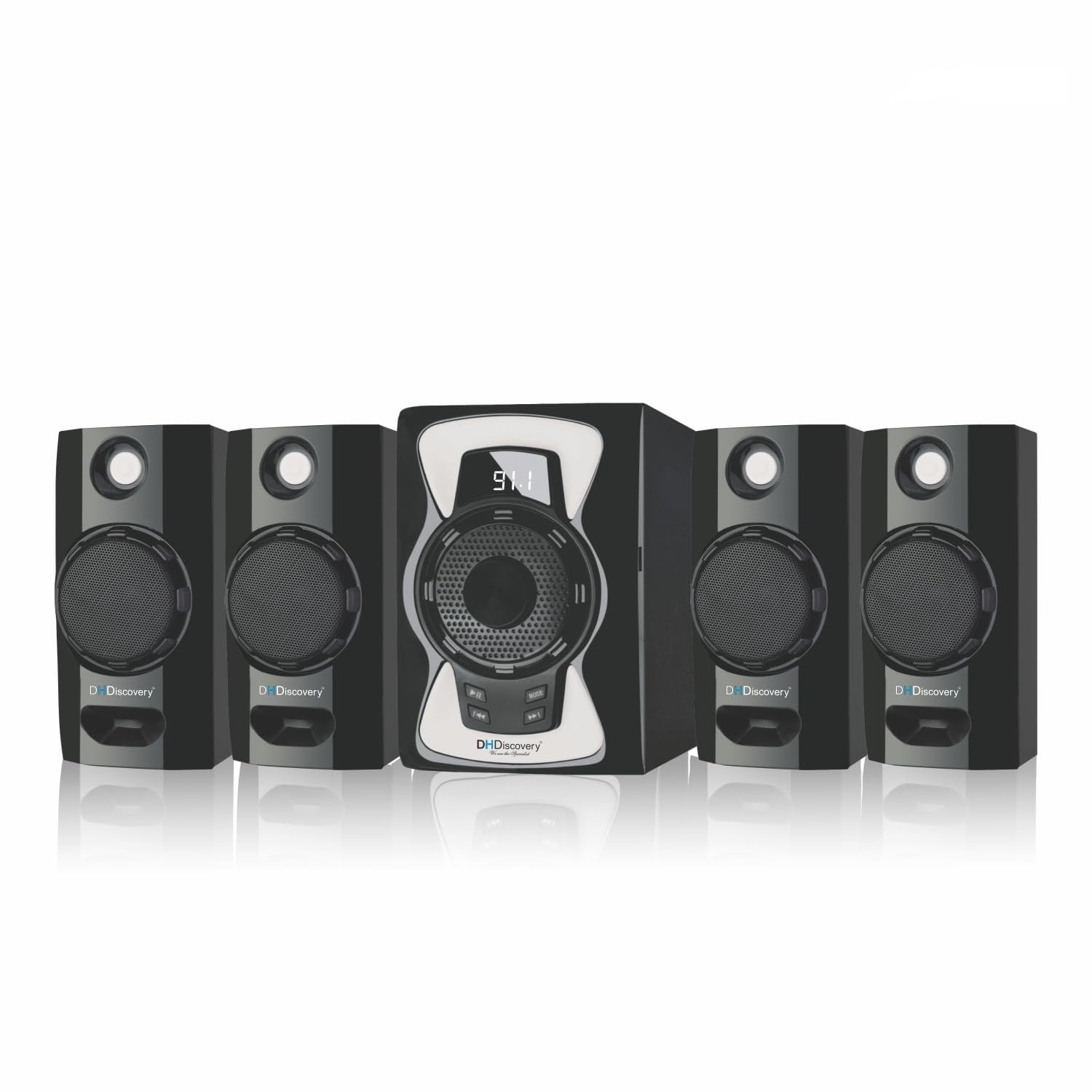 DH Discovery® D10 4.1 Home Theater Bluetooth System 150 W (USB Port, AUX, Remote Control) (Black) 1 Year Warranty (B0CYQH528X) Amazon Price History, Amazon Price Tracker