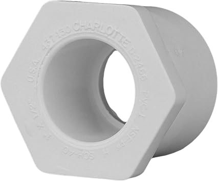 CHARLOTTE PIPE 1 x 1/2 SCH40 REDUCER BUSHING SPGXS PRESSURE 1 Unit Piece