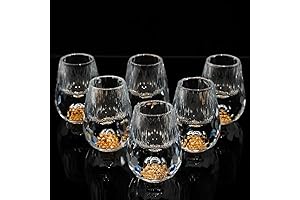 KINKO Crystal Shot Glasses 0.5oz Set: A Dazzling Treat for Elegant Gatherings