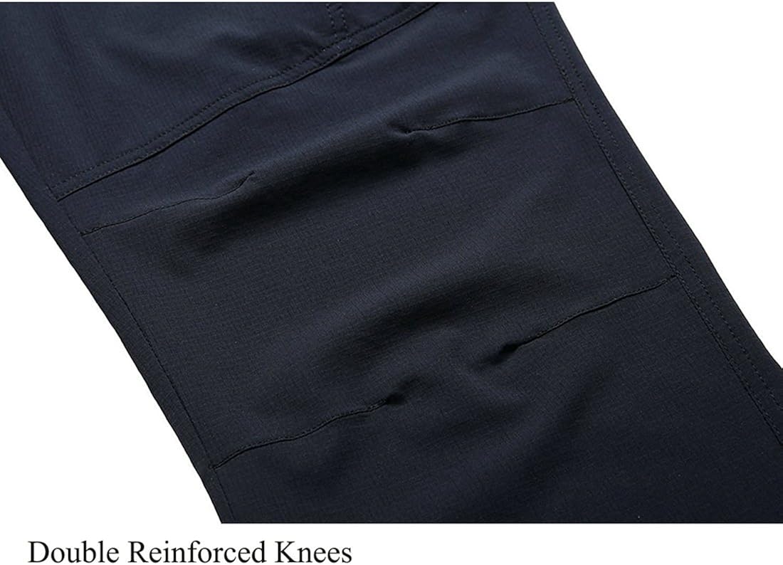 TBMPOY Men's Outdoor Quick-Dry Lightweight Waterproof Hiking Mountain Pants with Belt : Sports & Outdoors