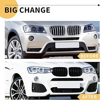 Amazon.com: MAXDOM Replacement Front Upper Grill Fit for BMW
