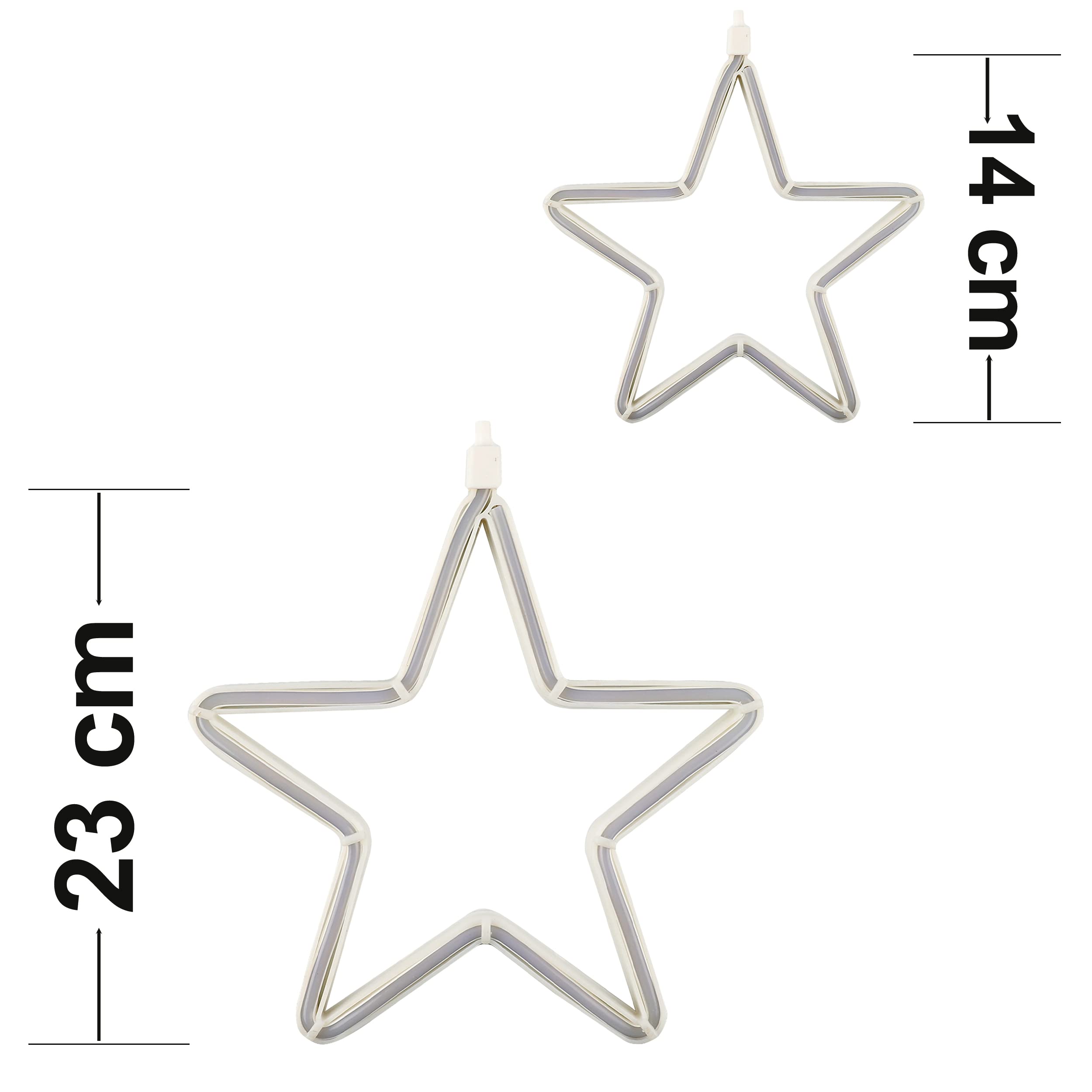 H HANSEL HOME Guirnalda de Luces Estrella LED Cortina de Luces Impermeable IP44 8 Funciones Exterior y Interior Decoración para Navidad Salón Bodas Fiesta Jardín - Luz Azul