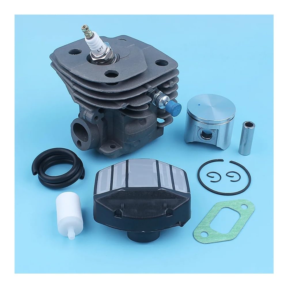 Kit de línea de gas for filtro de aire y combustible de pistón de cilindro for motosierra CS 2159, CS 2156, CS2159, CS2156 EPA, puerto Nikasil de gran calibre de 47 mm accesorios para cortacésped