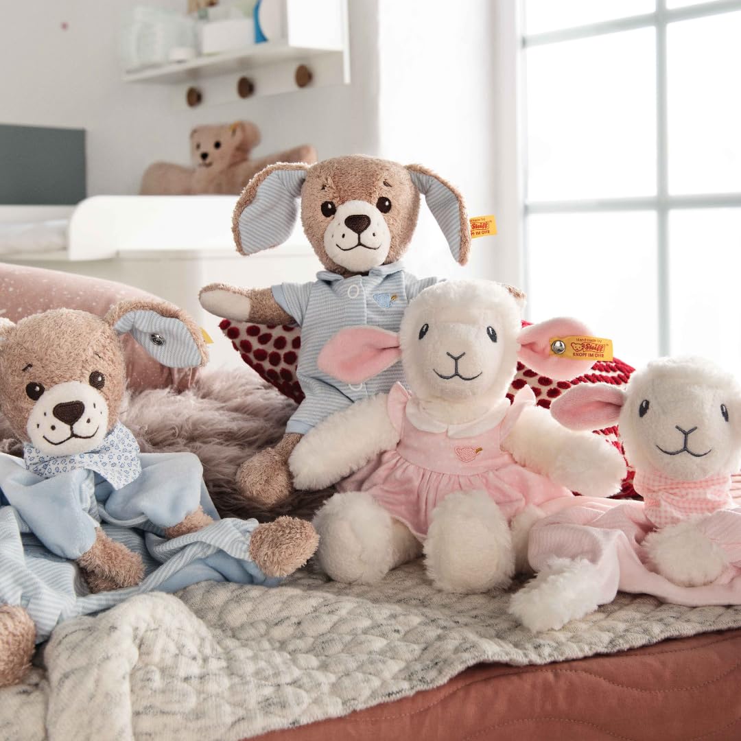 Steiff Kuscheltier Träum-süß-Lamm, Süßes Stofftier, Jungen, Mädchen & Babys ab 0 Monaten, Friends, 28 cm, Rosa, 239625