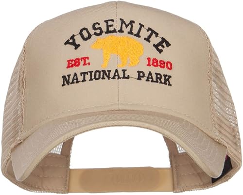 Yosemite National Park Gorra de malla bordada