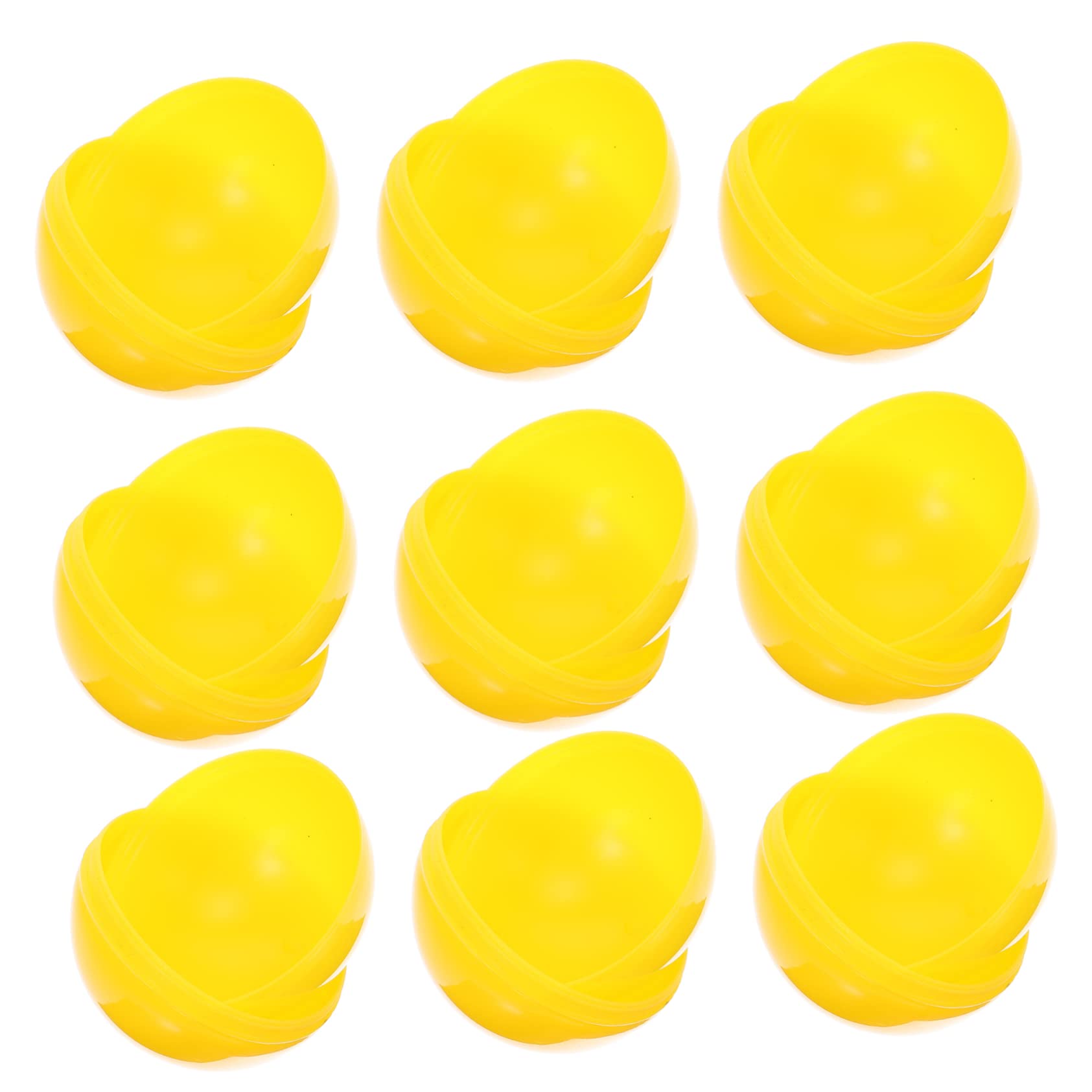 Garneck 20pcs Small Game Balls Plastic Seamless Balls Openable Raffle for Party Entertainment