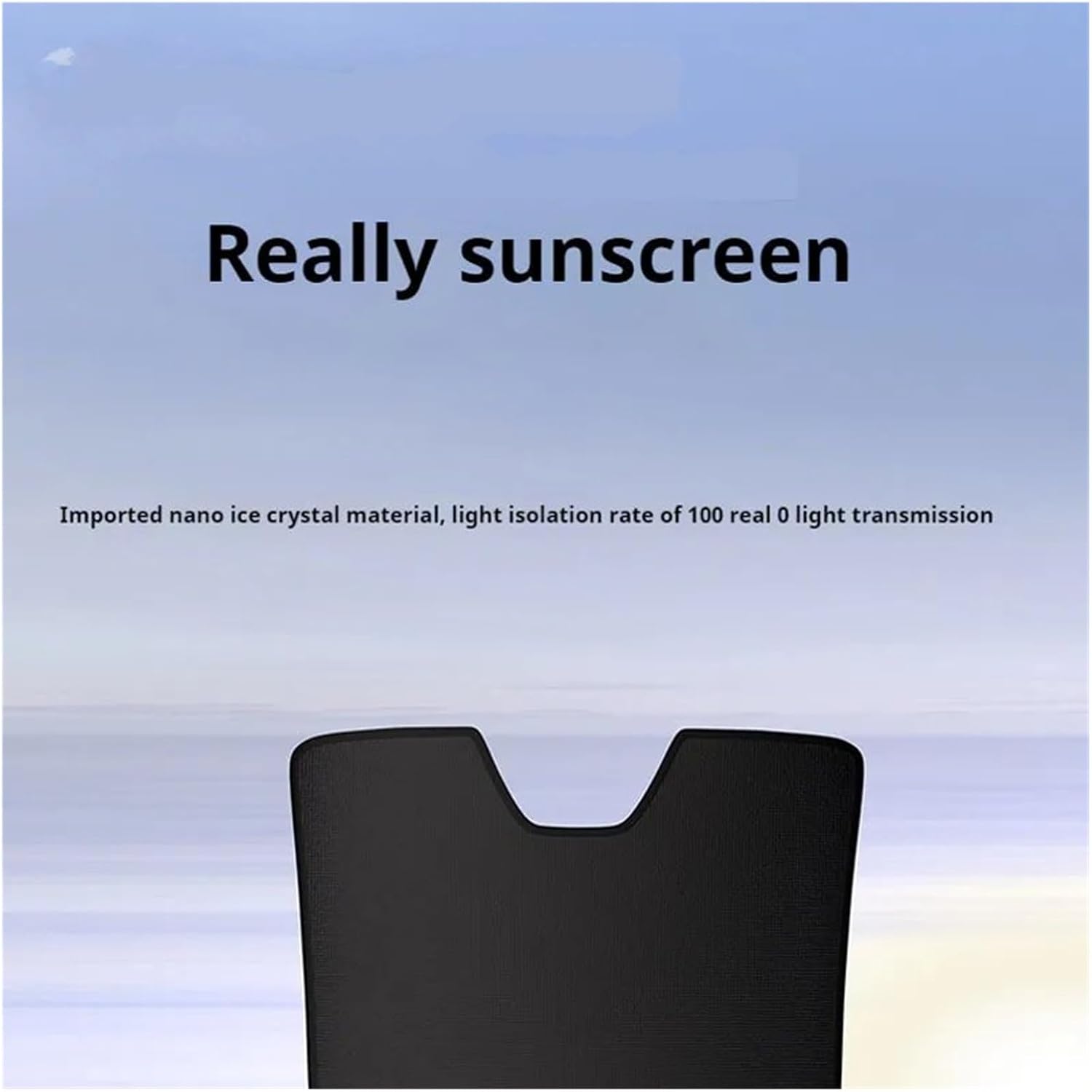 Protection Sunshade for Polestar 3 2023 2024 2025 Car Electrostatic Adsorption Sunroof Sunshade Cover