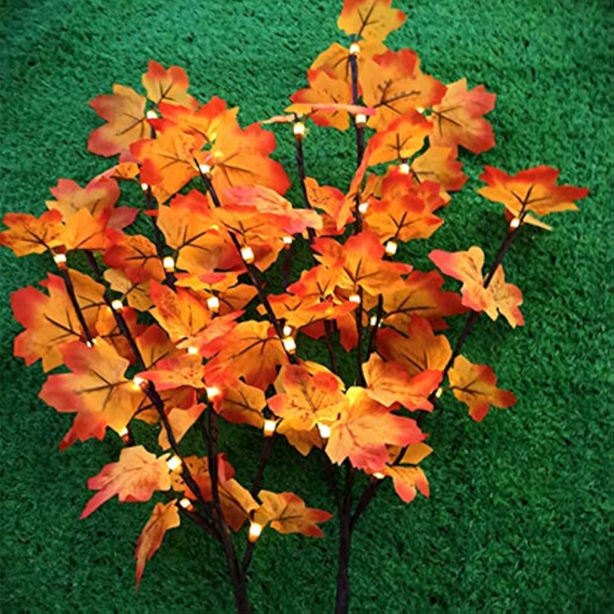 Realistic Maple Leaf Light Branch Artificial Maple Tree