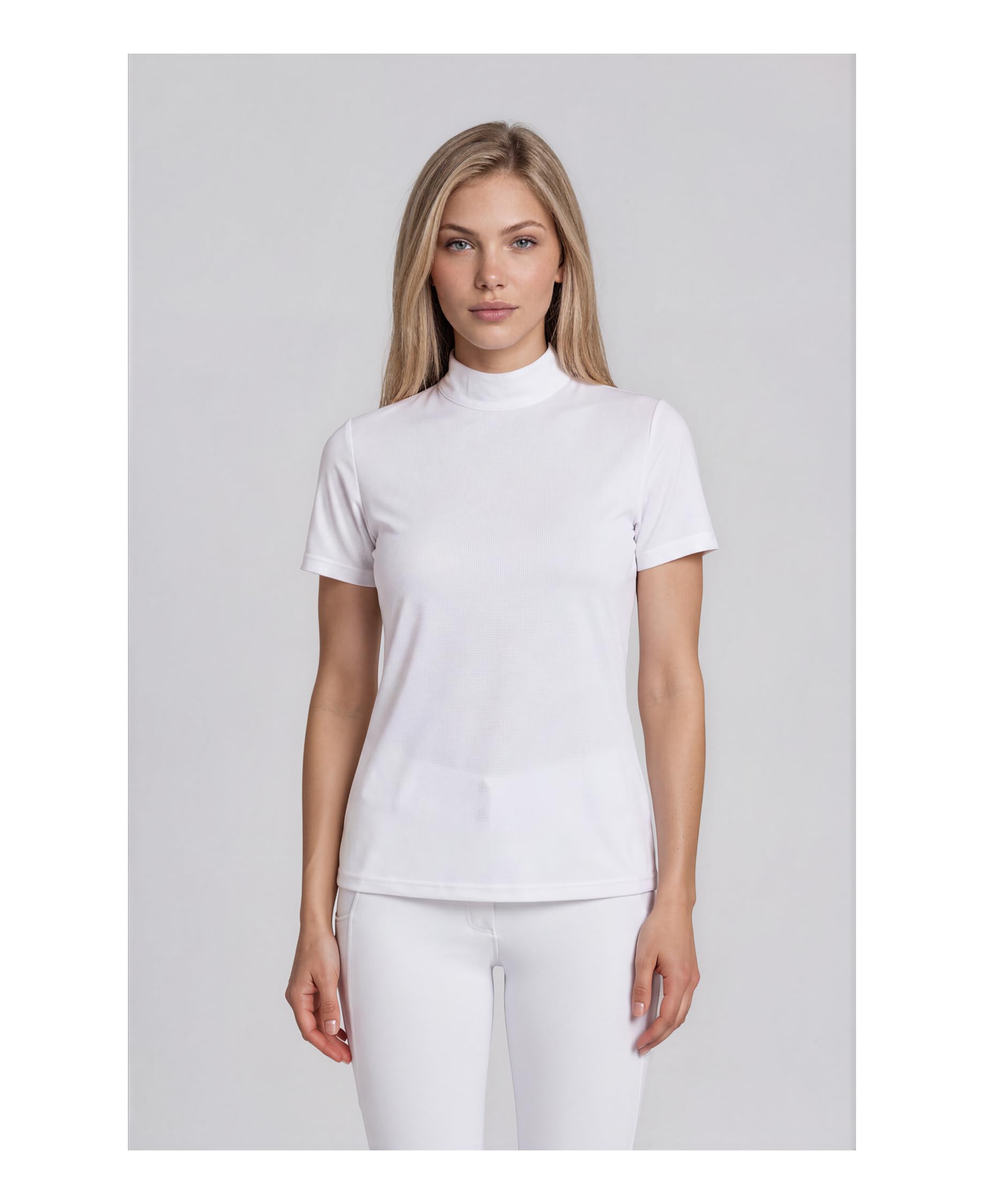 Damen Turniershirt Dakota, funktionales Reitshirt mit atmungsaktivem Material und sportlichem Design, ideal für Turnier und Training