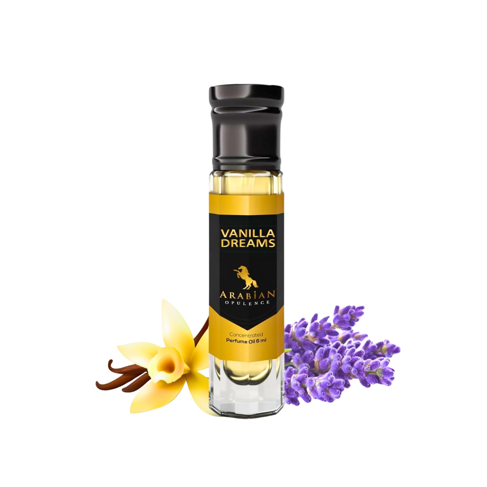 Arabian Opulence FR99 VANILLA DREAMS Profumo in olio per donne | profumo roll on da 6 ml | Vaniglia Dolce - Talcato - Balsamico - Lattiginoso