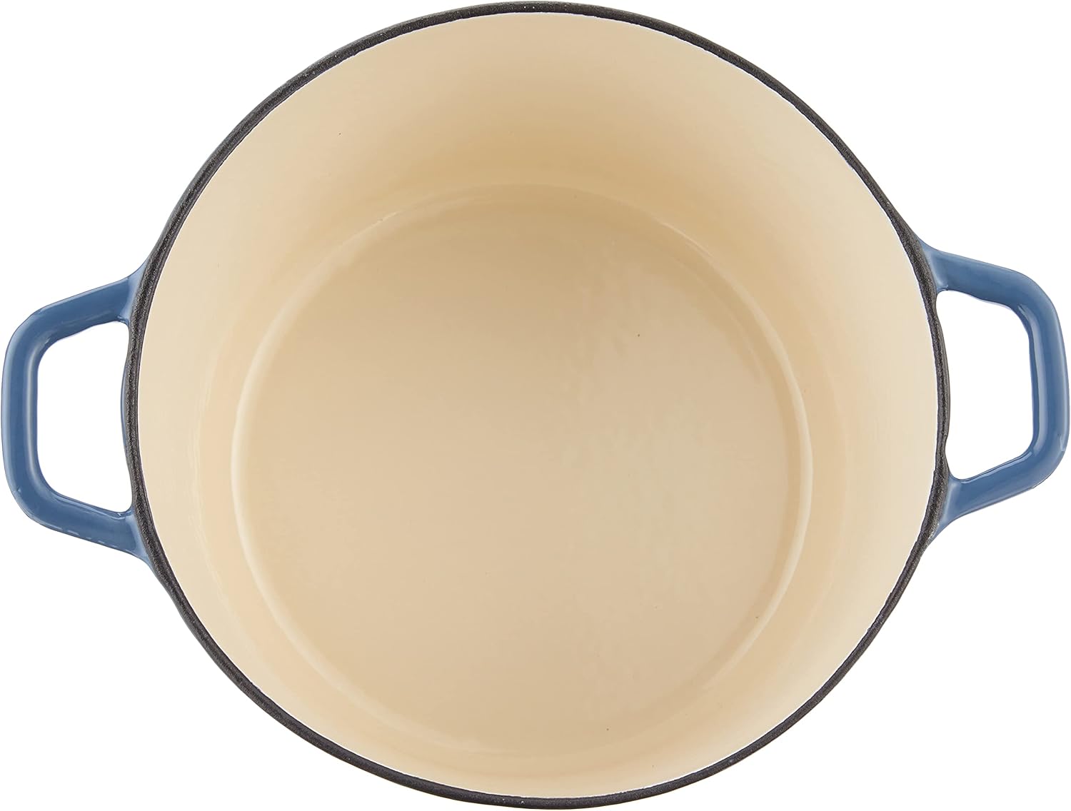 Cuisinart 3 Qt Casserole, Covered, Enameled Provencial Blue - Image 3