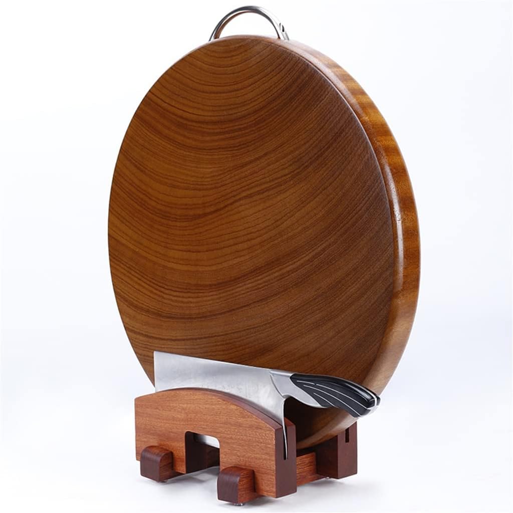 Cutting board rack, ebony solid wood cutting storage