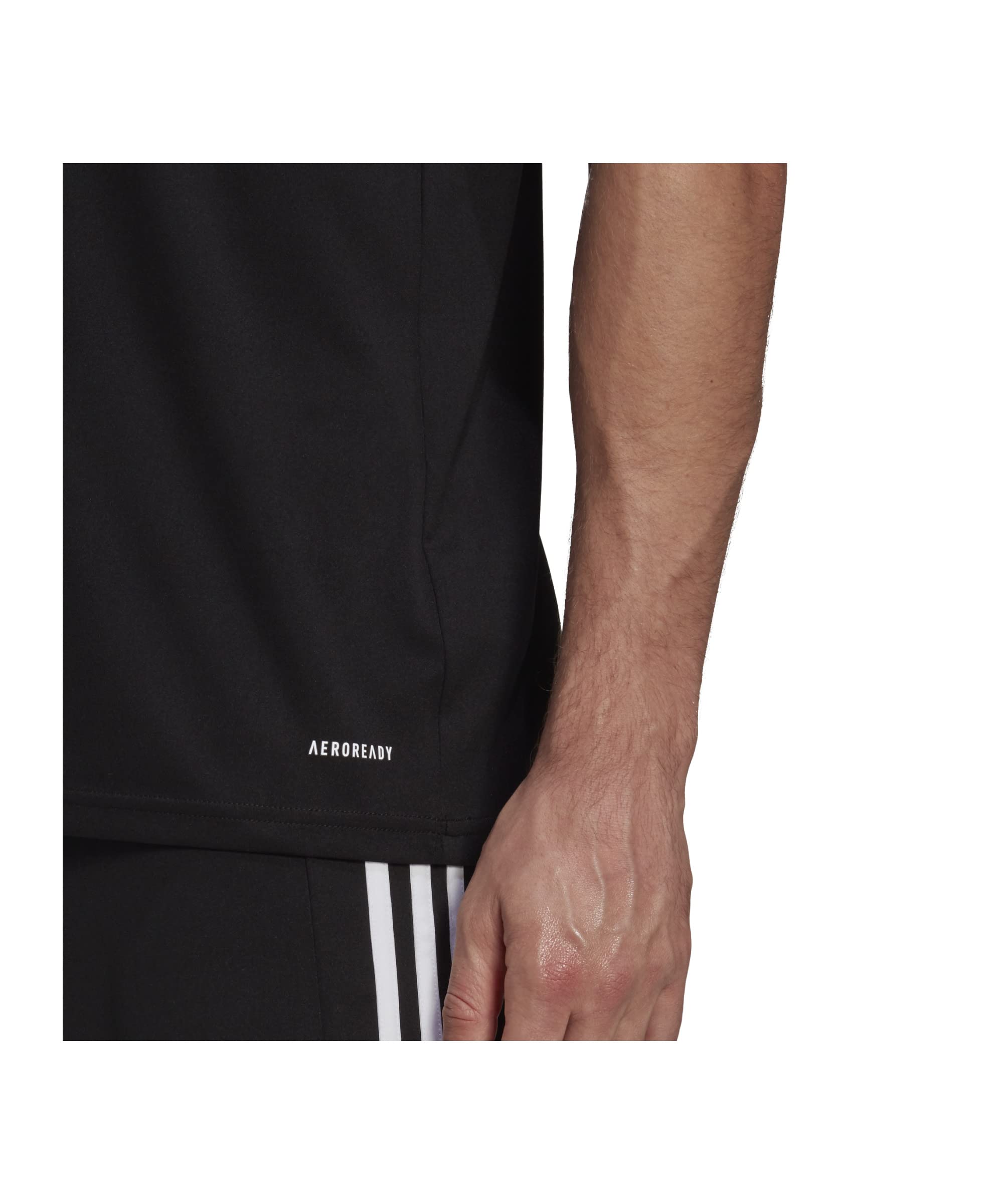 Adidas Mężczyźni Gn5720 23047 Koszulka, Czarny/Biały, L