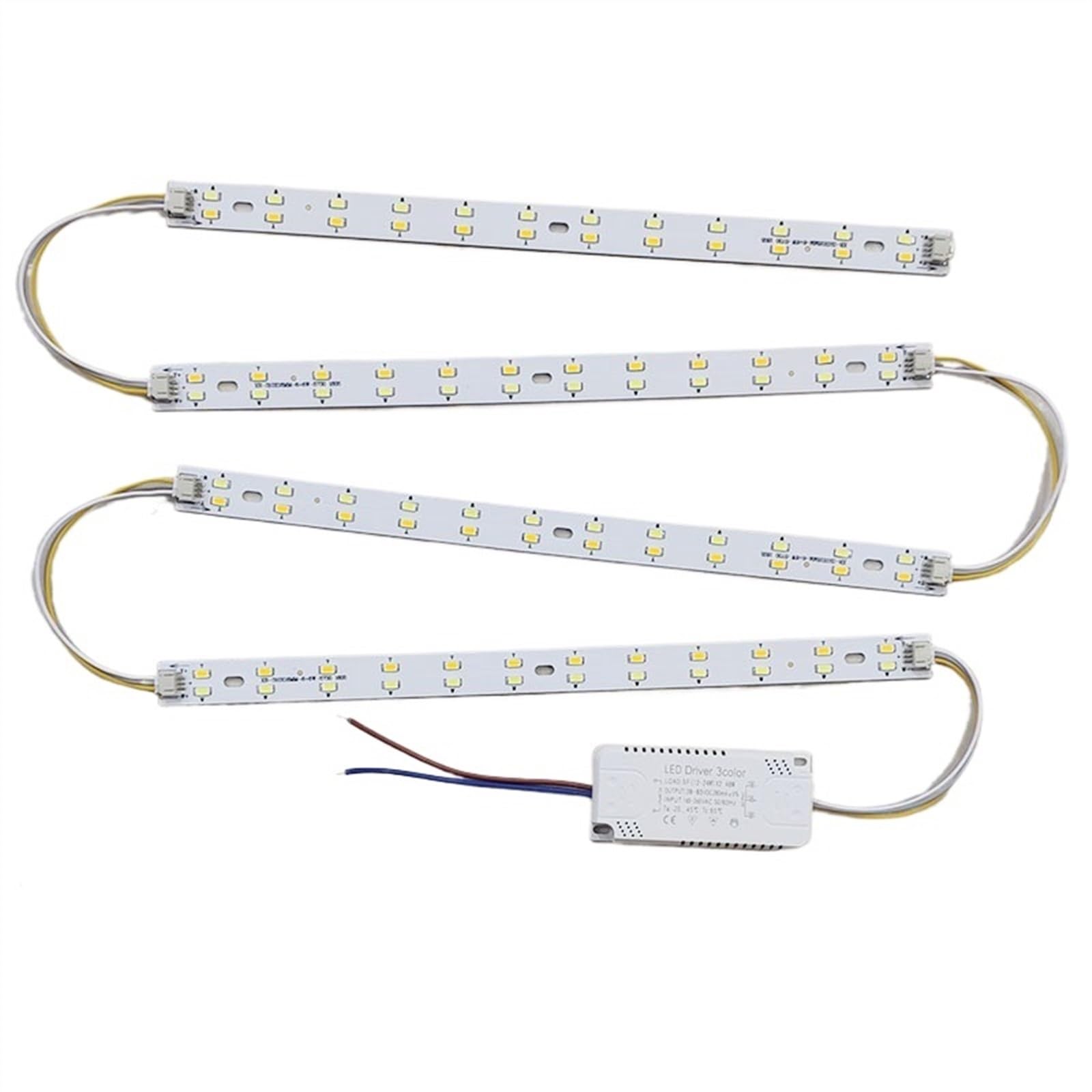Adattatore driver LED for illuminazione a LED 12W 24W 30W 36W 50W 100W AC220V Trasformatore non isolante for la sostituzione della plafoniera LED((40-60) x2W(3pin))