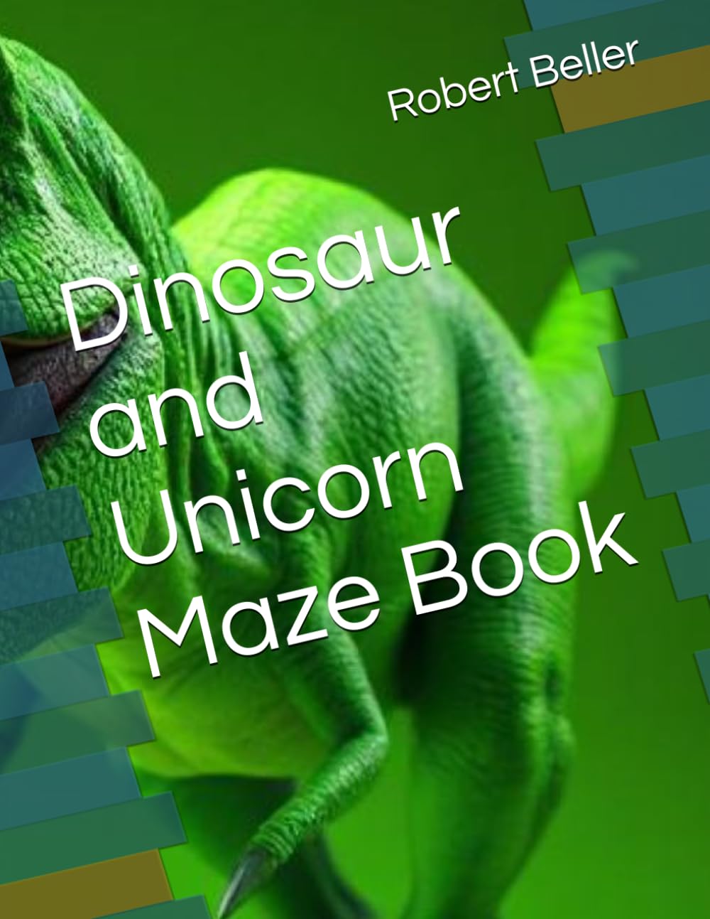 Dinosaur and Unicorn Maze Book