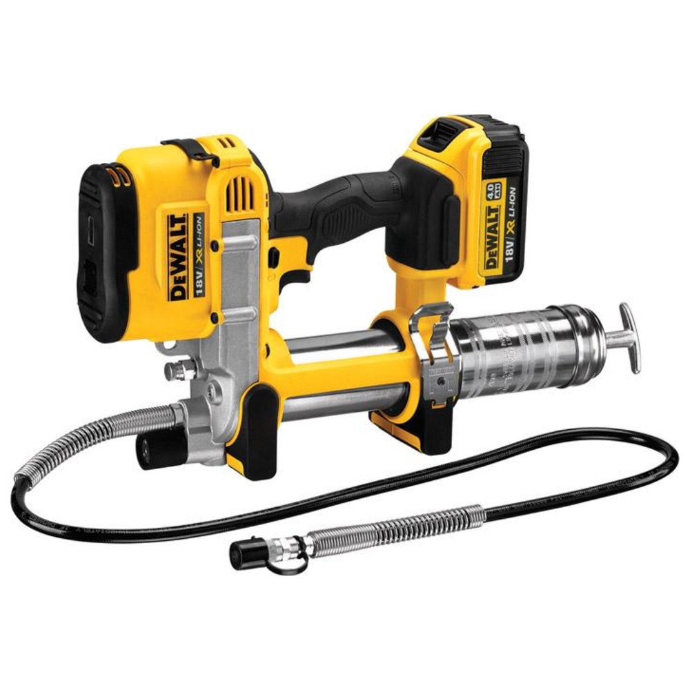 DEWALT, Smarownica 18V XR w zestawie z akumulatorem litowo-jonowym 4.0 Ah, DCGG571M1