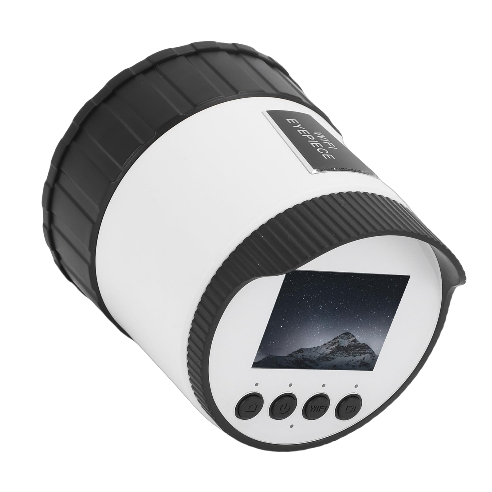 EMUKOEP Ocular de Cámara Telescópica WiFi, Pantalla 2K HD de 2,0 Pulgadas para Observaciones Sencillas, Adecuado para Monoculares, Binoculares y Telescopios (ShChGB)
