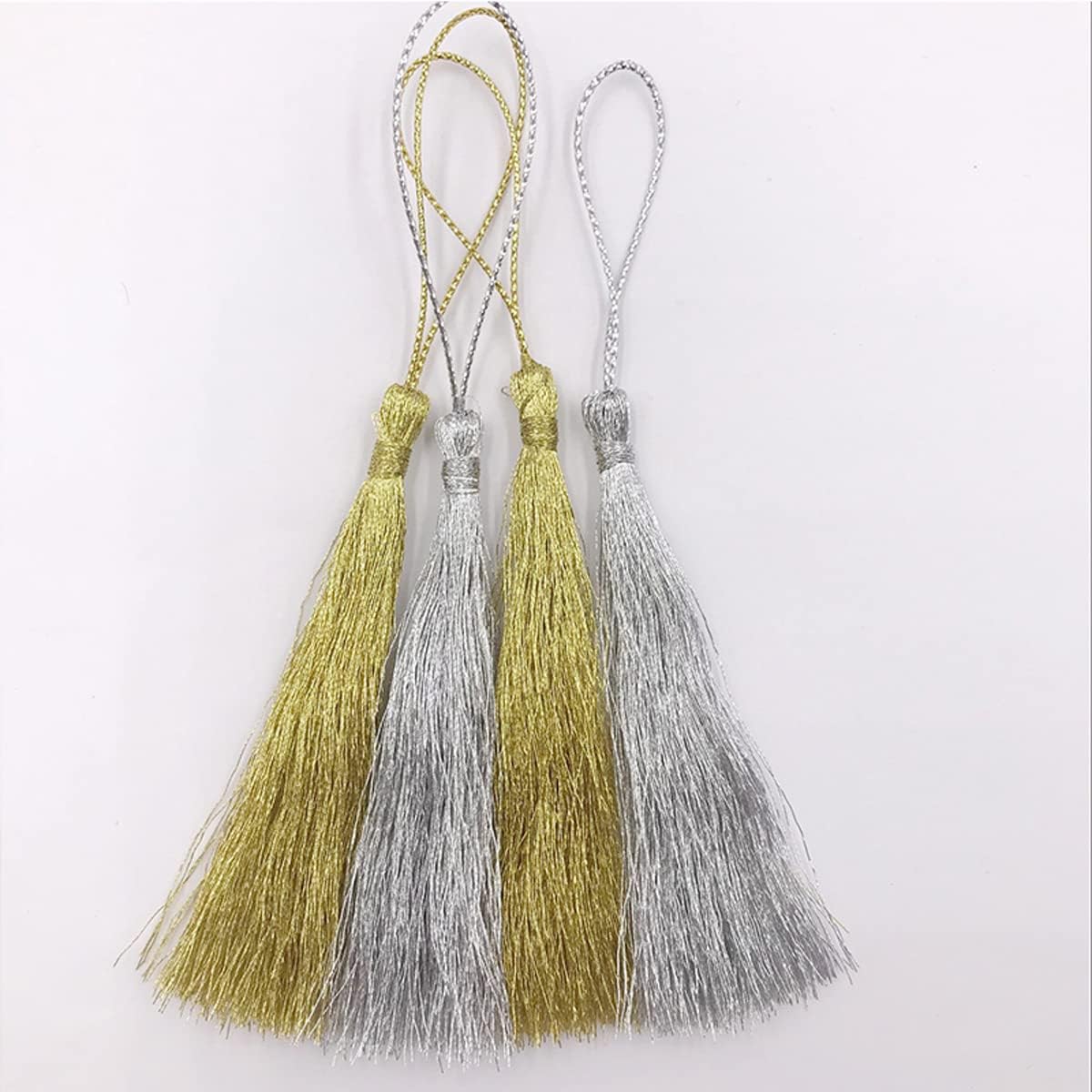 Sewing Tassels Polyester Tassels for Jewelry Making, Decoration, Bookmarks, Handmade Craft Random