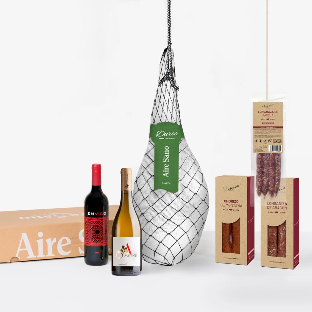 Cesta Navidad Paleta Duroc | Productos Gourmet de Teruel