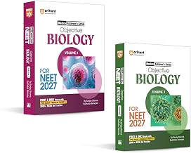 Arihant Objective Biology Volume 1 & 2 Combo for NEET 2027 | Medico Achievers Series | 5000+ MCQs with PYQs Synced Modular...