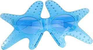 1 Par De Óculos De Sol Estrela Do Mar Presentes Para Bebês Presentes Para Fotos Óculos De Sol Da Moda Lembrancinhas Para Festas De Aniversário Óculos Engraçados Para Festas