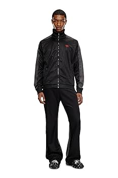 【未使用】DIESEL ジップスリット スウェット ブラック ラメ S Amazon.co.jp: [Diesel] [ディーゼル] メンズ スウェット
