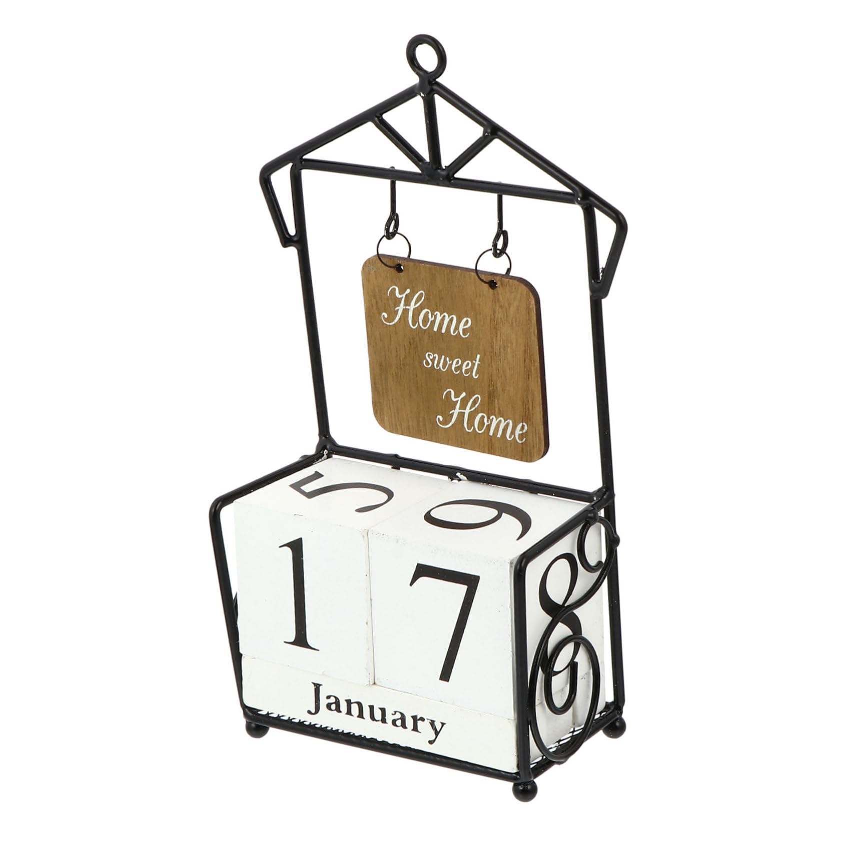Amazon.com : Operitacx 3pcs Iron Calendar Wooden Desktop Calendar Wooden  Perpetual Flip Calendar Decorative Calendar Iron Art Calendar Decoration Wood  Easel Calendar Home Décor Manual Block Self Made : Office Products