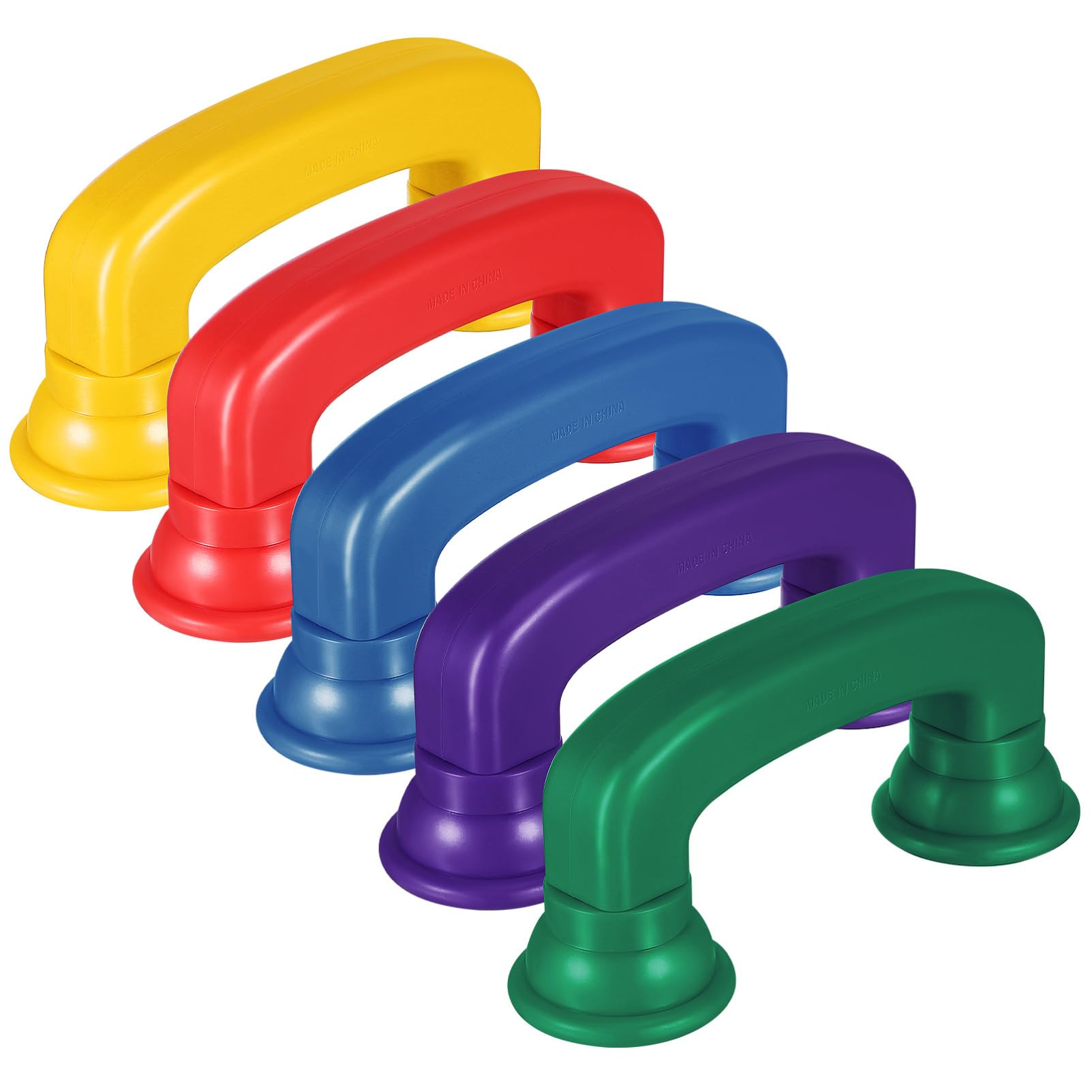 Toyvian 5pcs Colorful Toy Telephone Handsets for Speech Learning Engaging Whisper Phones for Phonics Practice and Reading Development Lightweight and Boy Girl Activity Toys