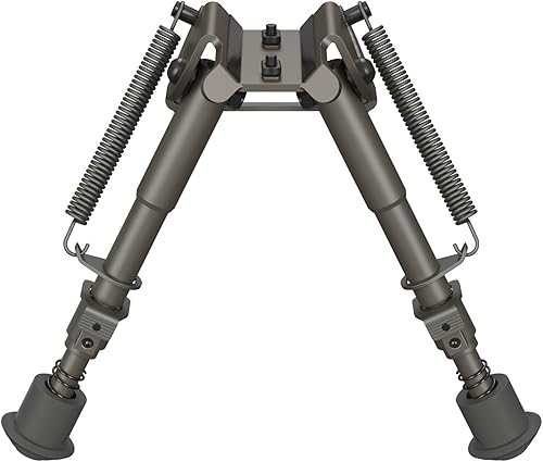 Miniatura 6 de Feyachi B13 Tactical M Lock Bipod de 6-9 pulgadas Bípode de rifle ligero que se fija directamente al sistema de bloqueo M para caza y tiro