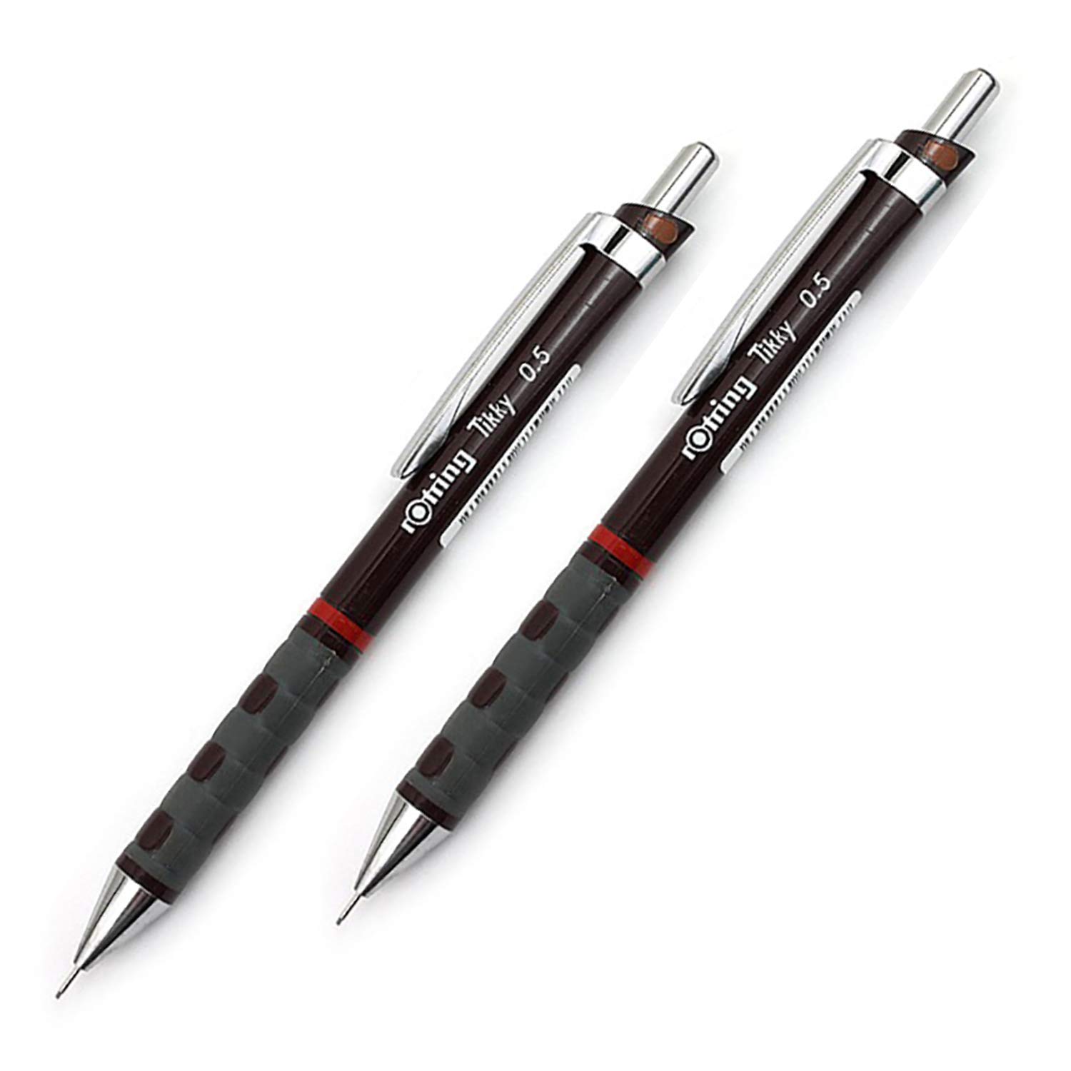 Rotring Tikky Burgundy Mechanical Pencil With 0.5 mm Lead of HB Grade