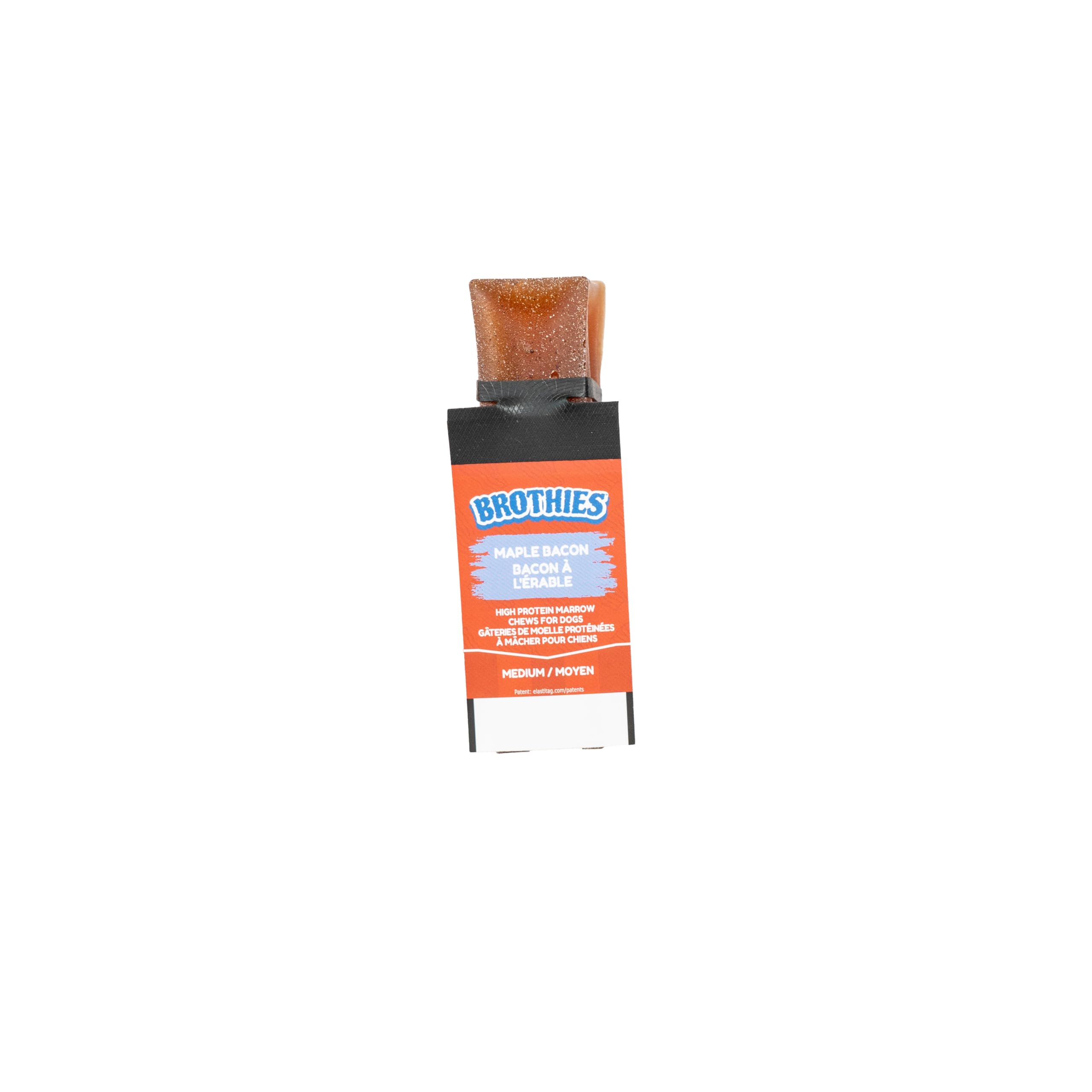 Brothies Bone Broth Chews for Dogs (Medium, Maple Bacon)