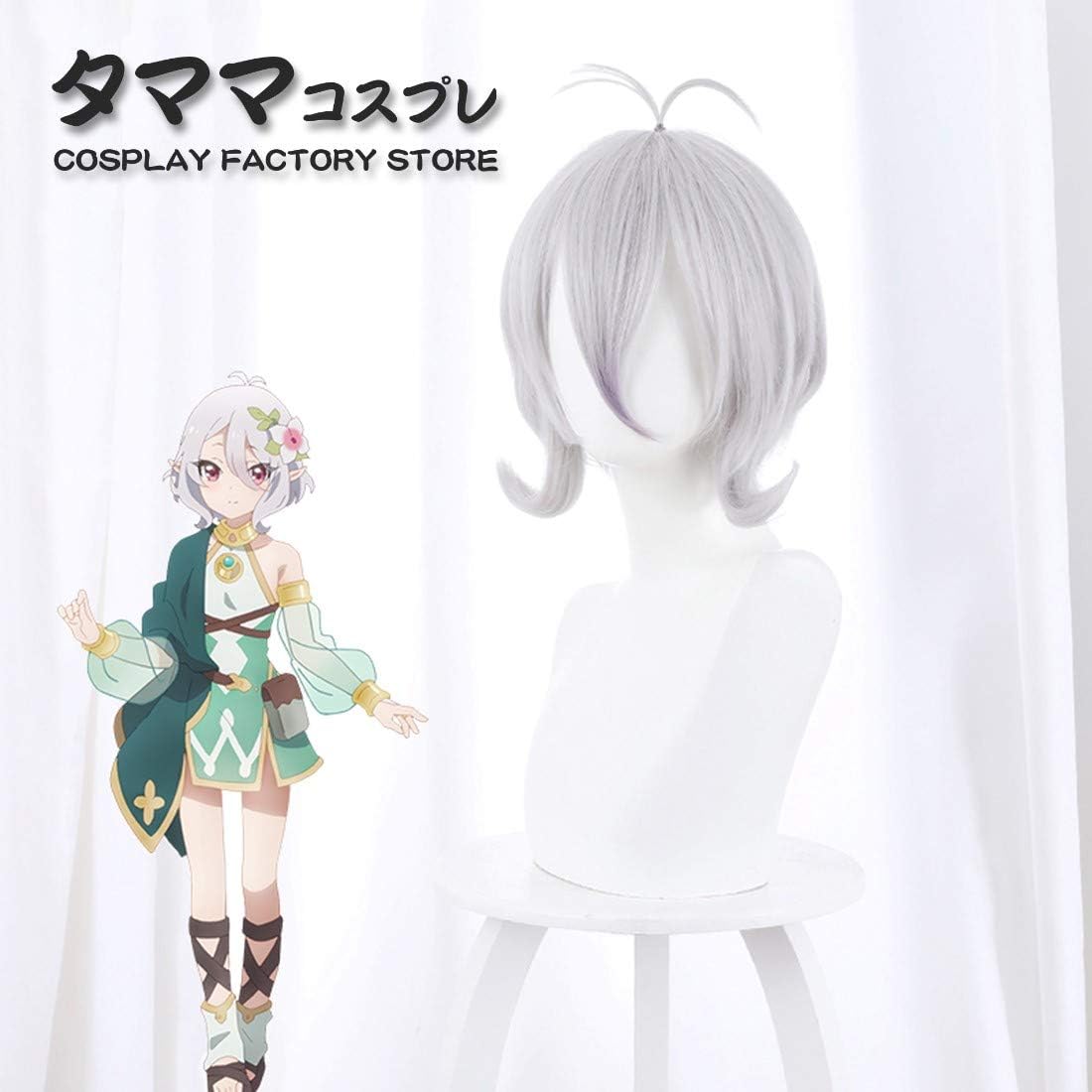 コッコロ プリコネr プリンセスコネクト Re Dive 棗こころ なつめ こころ Princess Connect アニメ 高品質耐熱 コスプレ ウィッグ クリスマス ハロウィン 仮装 Cosplay Wig かつら ウィッグネット タママ コスプレ 仮装 通販 Amazon