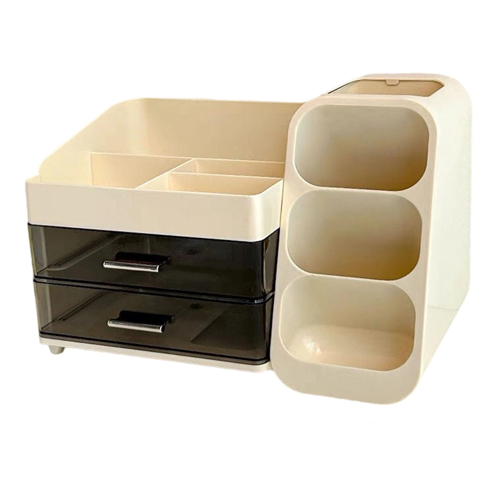 Waterproof - Organizadores multifuncionales de escritorio con 9 compartimentos para suministros de cosméticos y herramientas de belleza, organizador de maquillaje