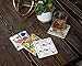 CoasterStone AS305 Absorbent Stone Coasters, Frank Lloyd Wright, 