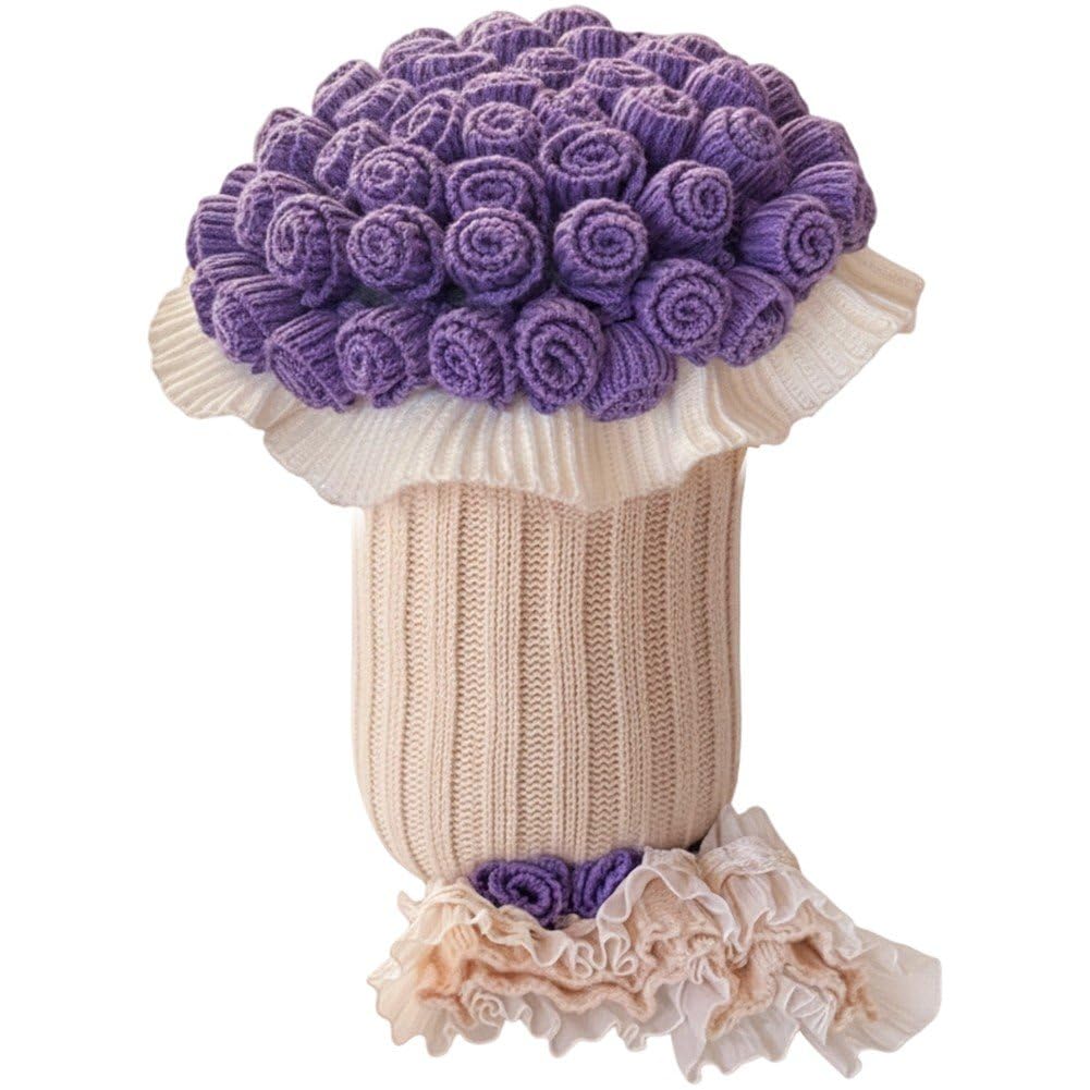 Couverture bouquet de roses jeté de canapé douillet pour des soirées cocooning au salon