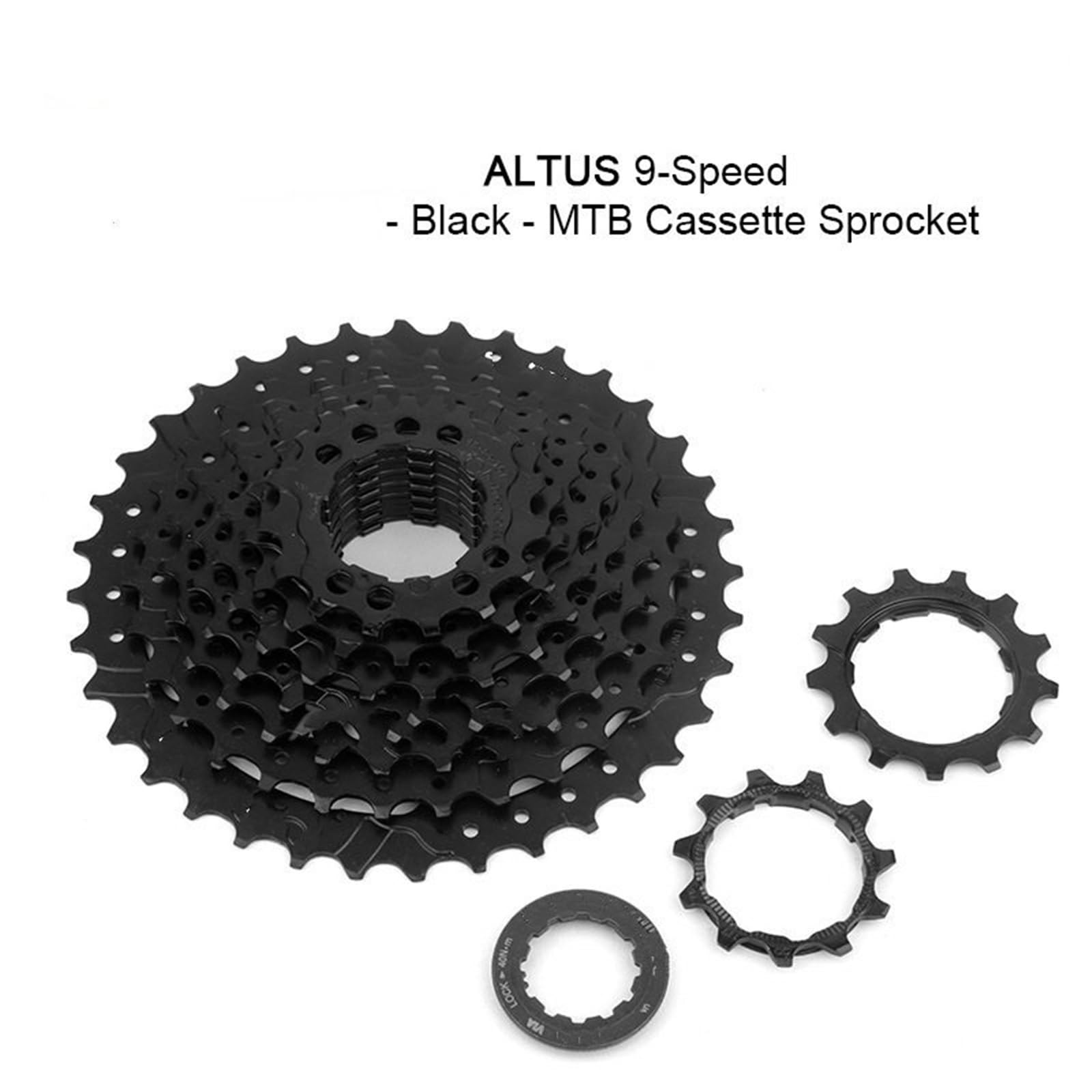 Cassette pignoni e Ruote libere per Bicicletta CAS Adatto per Shimano Altus HG200 9 velocità MTB Cassetta pignone 32T 36T 9S Ruota Libera 9V K7 Parti per Bicicletta
