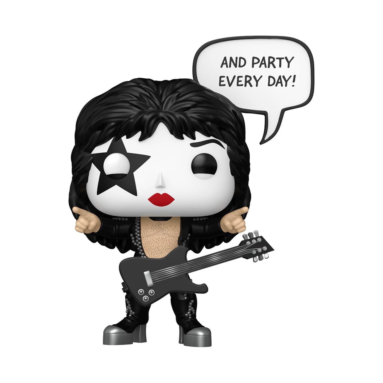 Funko Pop! Sayings: the Starchild, (R&R All Night), KISS, Collectable Vinyl Figure, Gift Idea, Official Merchandise - Image 2